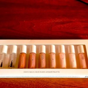 Static nails liquid glass.  Perfect nudes palette. NWOT.